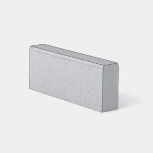 Cordoli con doppio angolo smussato (H 40 cm)